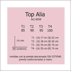 TOP ALIA LISO - comprar online