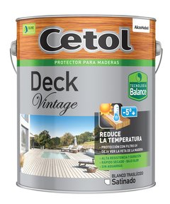 CETOL DECK VINTAGE 4 LtsBLANCO TRASLUCIDO