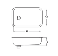 PILETA 103E ACERO SIMPLEMI PILETA - comprar online