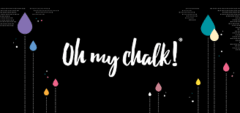 PINTURA DE TIZA VIOLETA 210OH MY CHALK - comprar online