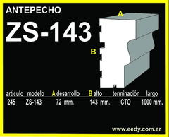 ANTEPECHO EPS ZS-CTO-143