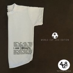 Camiseta Longline Infantil - World Cup Special Edition - Tee Team Brazil