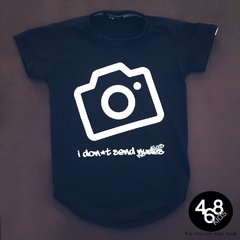 468kids - Camiseta Longline Infantil - Tee Noodles - I don't Send 2