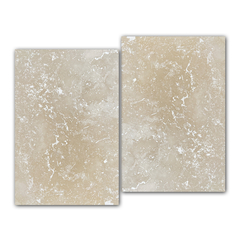 Mármol Travertino 40.6 cm x 61 cm Pulido Mate Taponado Piso o Pared