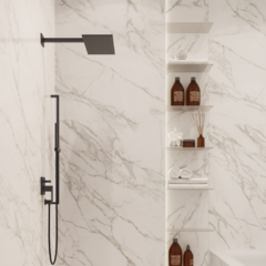 Mármol Carrara Mate 30,5 cm x 30,5 cm Piso o Pared - Murr Tienda Online