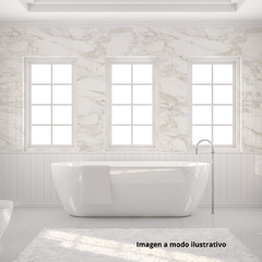 Mármol Carrara Blanco 30,5 cm x 30,5 cm Pulido Brillante Piso o Pared - Murr Tienda Online
