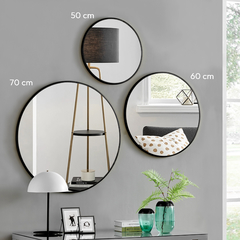 ESPEJO CIRCULAR HIERRO 70D - Murr Tienda Online