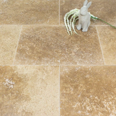 Mármol Travertino Mocca 40.6 cm x 61 cm Rústico Piso o Pared en internet