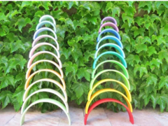 ARCOIRIS WALDORF ANCHO GIGANTE 12 PIEZAS - COLORES CLÁSICOS en internet