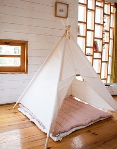 CARPA TIPI CON VENTANA Y CORTINA - CRUDO - comprar online