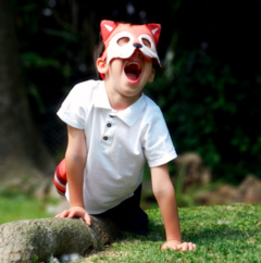 DISFRAZ ANIMAL SALVAJE ZORRO - comprar online