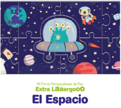 ROMPECABEZAS EXTRA LAAARGO - EL ESPACIO - Compañia Feliz