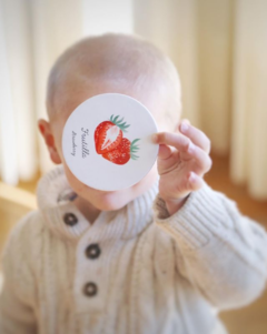 MEMO JUEGO ILUSTRADO FRUTAS en imprenta - Compañia Feliz