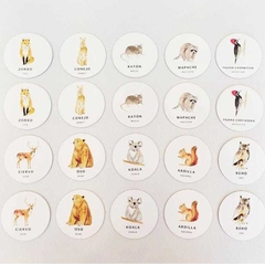 MEMO JUEGO ILUSTRADO ANIMALES DEL BOSQUE - tienda online