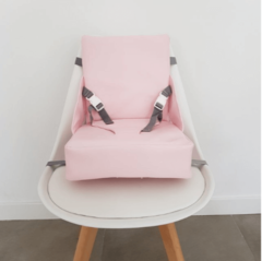 Silla de Comer Booster Portátil COLOR ROSA PASTEL - comprar online