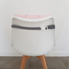 Silla de Comer Booster Portátil COLOR ROSA PASTEL - Compañia Feliz