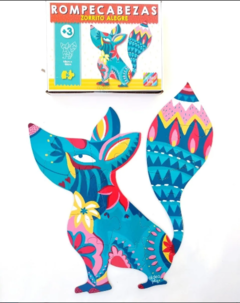 Rompecabezas Zorrito Alegre - Compañia Feliz