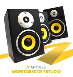 Sistema Monitor autoamplificado Apogee Studio 6 , Bluetooth , precio por el par, nuevo en caja , garantía oficial. - Pro Audio Store Argentina