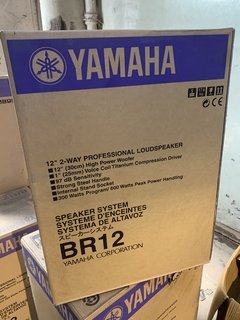Baffle Yamaha BR 12 Parlante - tienda online
