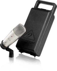 Micrófono de estudio  Condenser Behringer C-3 , diafragma dual , nuevos en caja , garantía oficial en internet