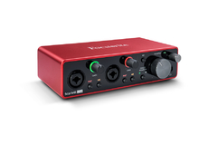 Placa Interface De Audio Focusrite Scarlett 2i2 , 3er Generación , Usb Grabación Streaming 2-in 2-out en internet