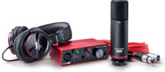 Kit Focusrite Scarlett Solo Studio , 3ra Gen , Grabación