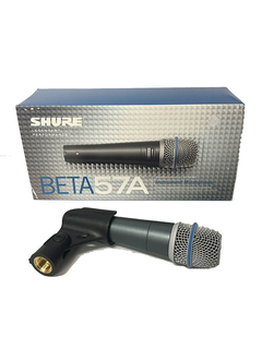 Micrófono Shure BETA57 A  dinámico hecho en México, orginal con garantía distribuidor oficial ! - comprar online