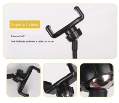 Kit Streaming Aro de luz Led 26 Cm + Trípode 2.10mt Luz Cálida Fría Celular Usb ZB-02 - Pro Audio Store Argentina