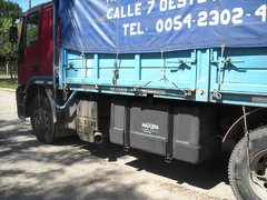 Tanque lateral 540 litros con soportes