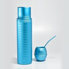 Juego Termo Vintage de Litro+ Mate Eggy + Bombilla curva Larga - tienda online