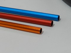 Pajitas Sorbete Eco Reutilizables Aluminio Anodizado X 10uds - minimademalis