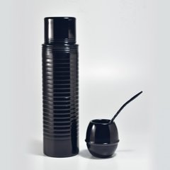 Juego Termo Vintage de Litro+ Mate Eggy + Bombilla curva Larga - minimademalis
