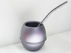 Mate Eggy con Bombilla Curva