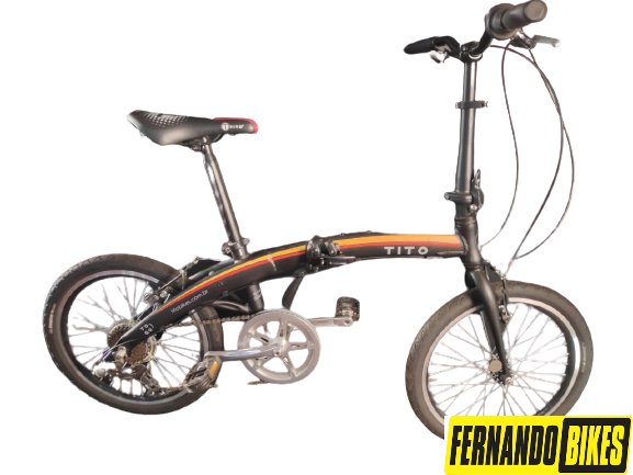 Bicicleta dobrável tito to go aro 20 Clearance