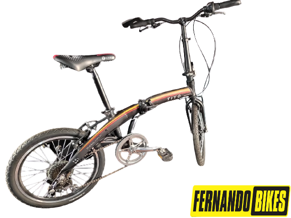 Bicicleta dobrável tito to go aro 20 Clearance