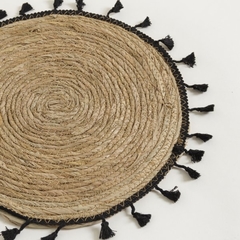 SET DE PLATOS DE SITIO PERAK FLECOS NEGROS - comprar online