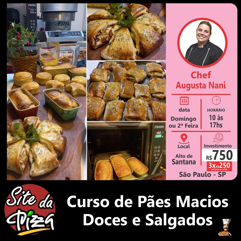 Curso Online de DOCES E SALGADOS PARA FESTAS