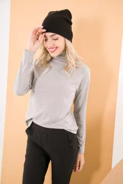 Polera cuello alto - Anna Clothing 