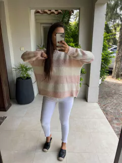 Imagen de Sweater Bucle rayado
