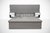 CAMA CON CAJONES EN MELAMINA - comprar online