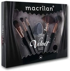 Macrilan Velvet - kit de pincéis profissionais - comprar online
