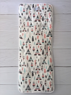 COLCHONCITO INDIO ROSA Y GRIS
