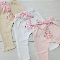 PANTALÓN BEBA BEIGE - comprar online