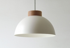 A95-Colgante campana con Madera