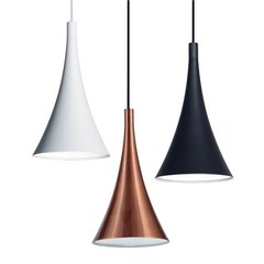 A08-colgante negro, cobre, blanco