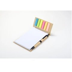 ANOTADOR CON POST-IT Y BOLIGRAFO - ECOLIBR4