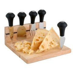 Set de tabla de madera para quesos