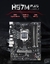 Placa-mãe JGINYUE H97 LGA 1150 com suporte para processador Intel Core / Pentium / Xeon DDR3 memória RAM NON-ECC com entrada WIFI H97M-VH PLUS na internet