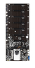 Placa-mãe Riserless Mining 8 GPU Bitcoin Crypto Etherum Mining Set com 4GB DDR3 1600MHz RAM, 1037U, 64GB mSATA SSD, cabo de alimentação - Drinfonet.com.br - Loja Virtual
