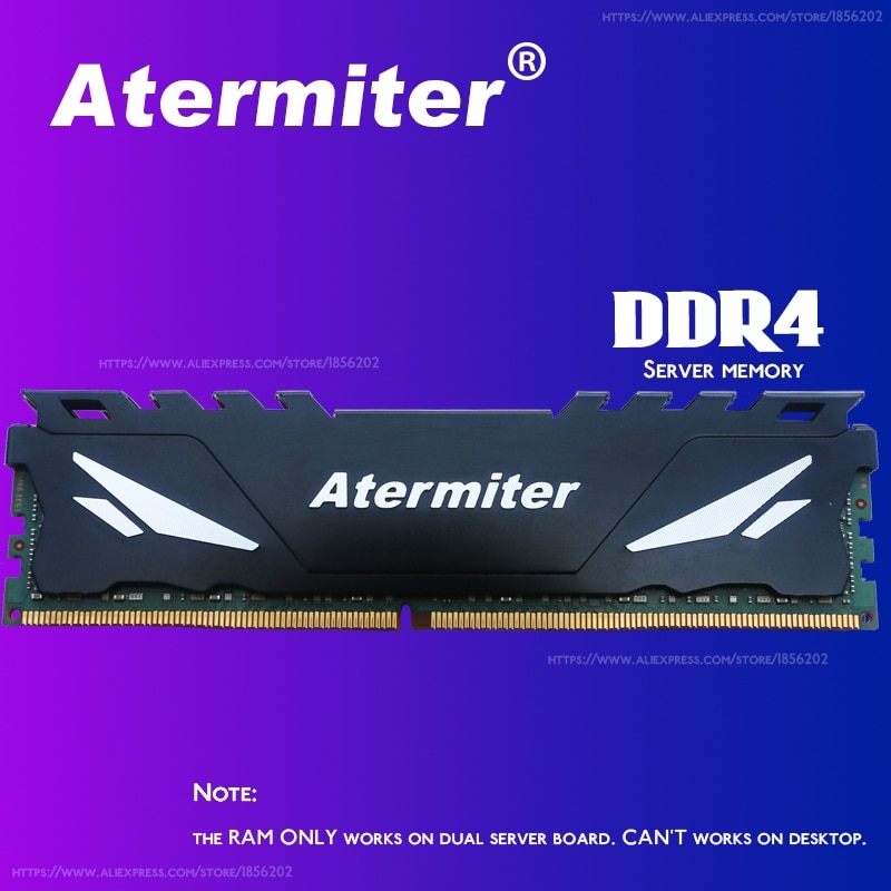 Conjunto de placa-mãe Atermiter X99 D4 DDR4 com Xeon E5 2620 V3 LGA2011